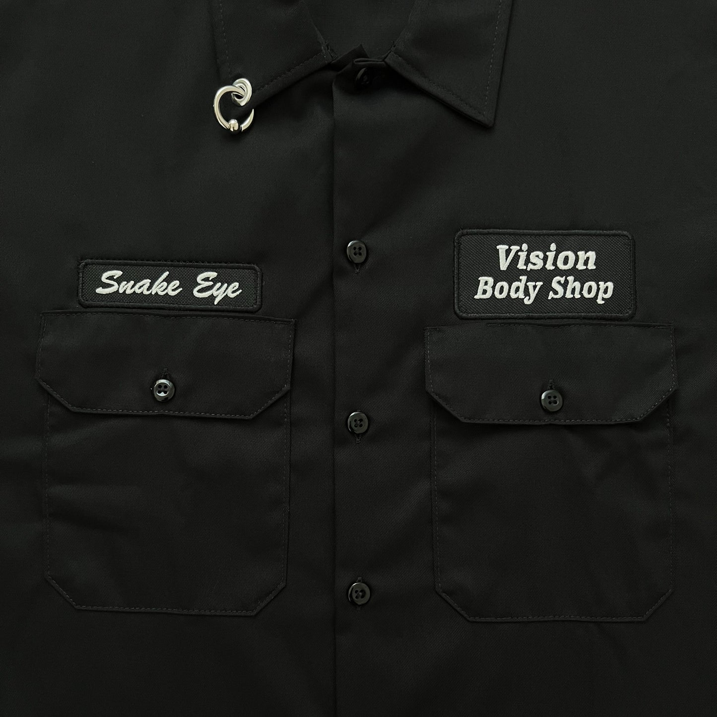 "JACKY BOY" CROPPED WORK SHIRT